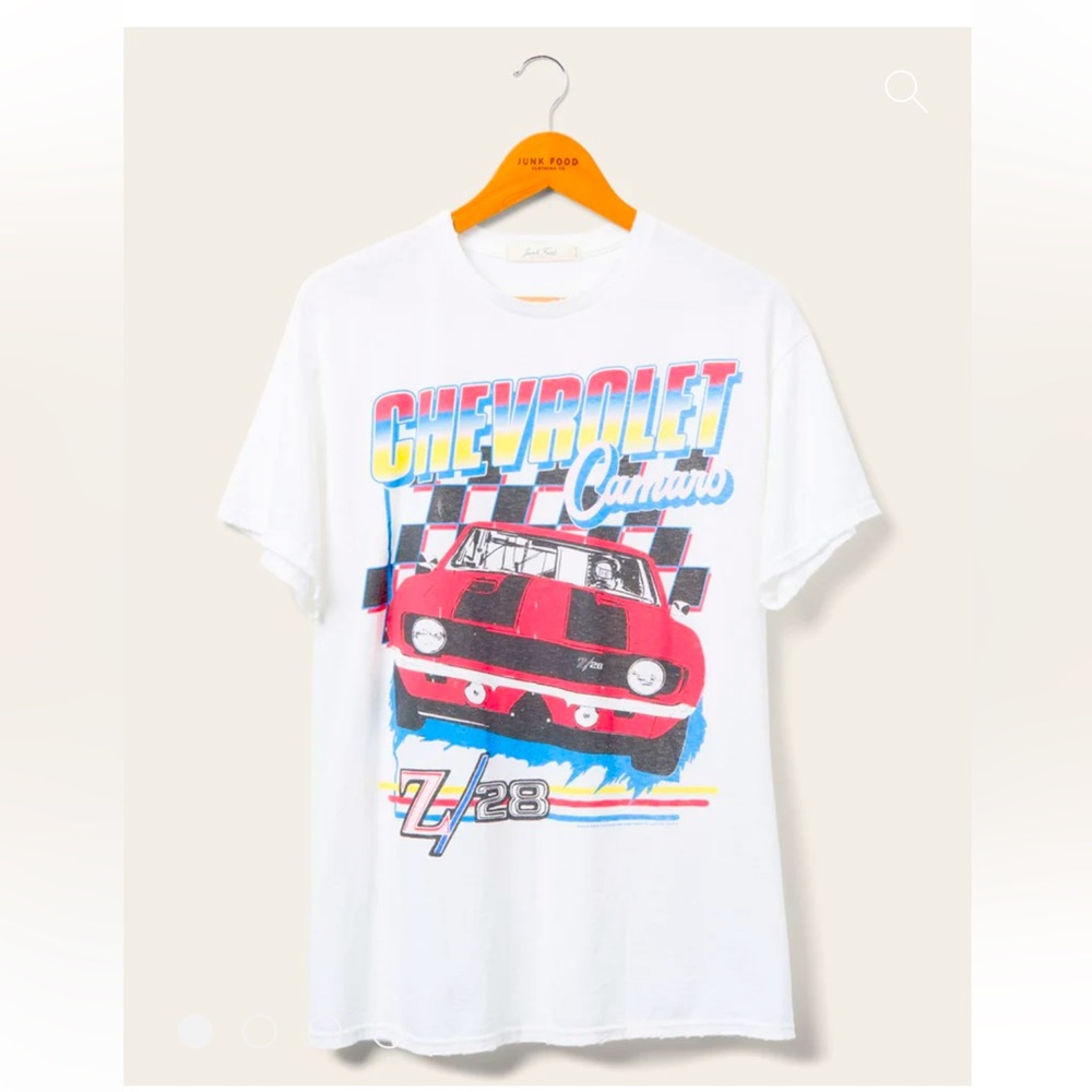 Junk Food Clothing 1969 Chevrolet Camaro Z/28 T Shirt
